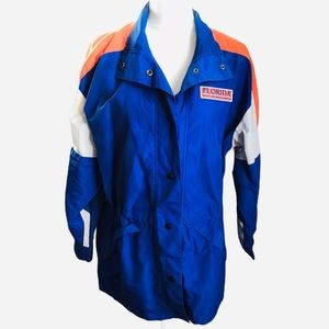 Orange, Blue & White Florida Gator Windbreaker